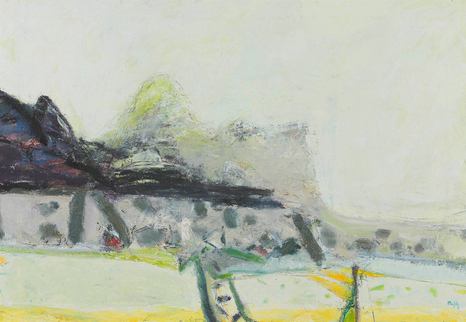 Sandy Murphy RSW RGI Contemporary Scottish Artist 'Winter Landscape ...