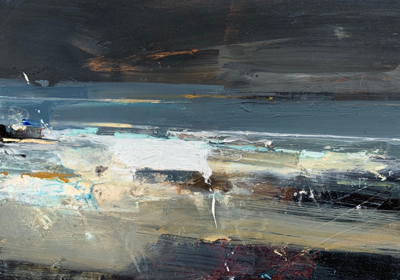 'Sea Storms, Gwithian' by British contemporary artist Hannah Woodman