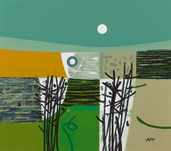 Simon Laurie Contemporary Scottish Artist Abstract 'Imaginary Landscape No.4'