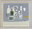 Lamp and Twigs on Grey