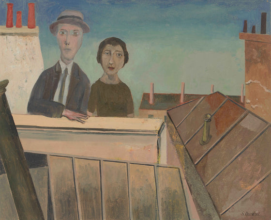 Couple on a Roof