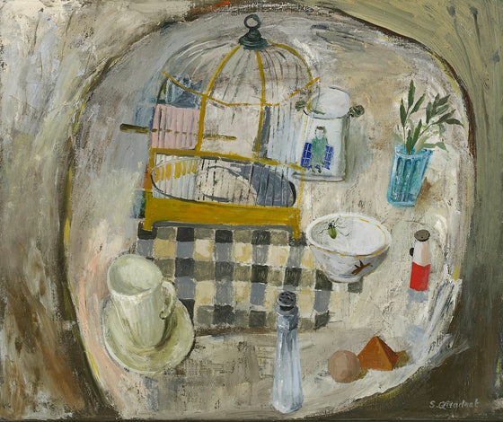 Table with Birdcage