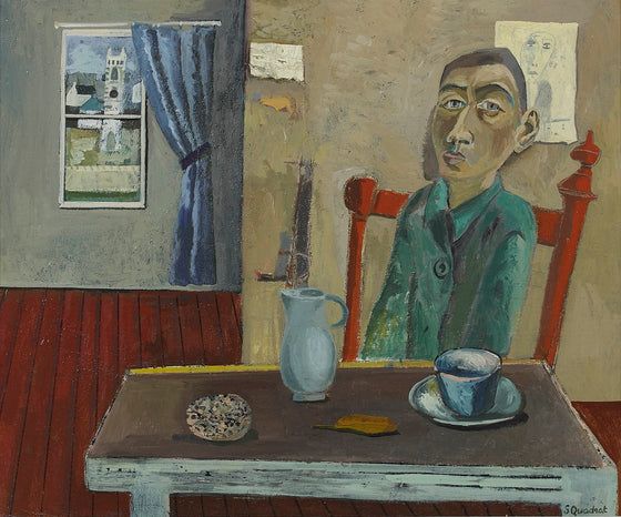 Young Man at a Table