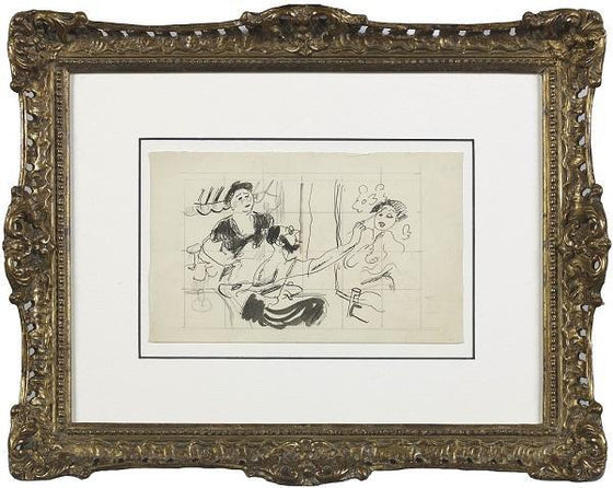 Artist and Muse (Framed)
