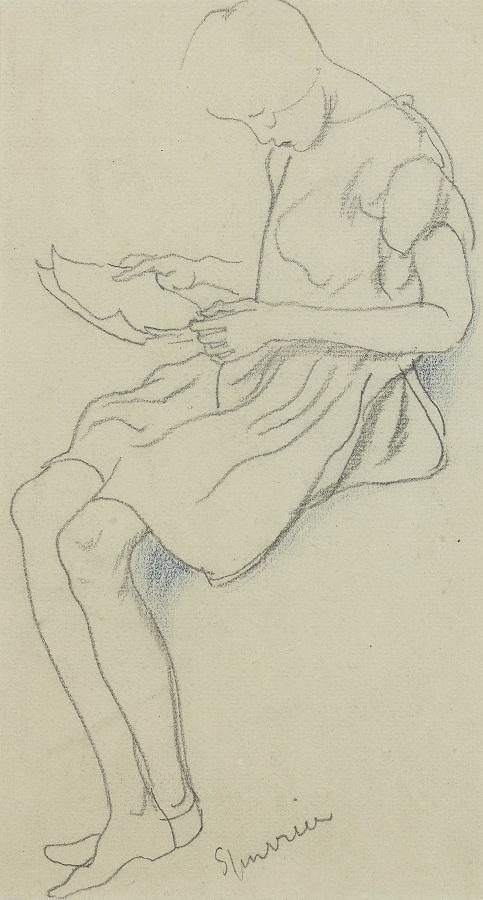Girl reading