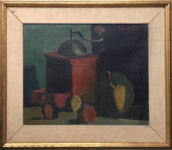 Still Life with Coffee Grinder