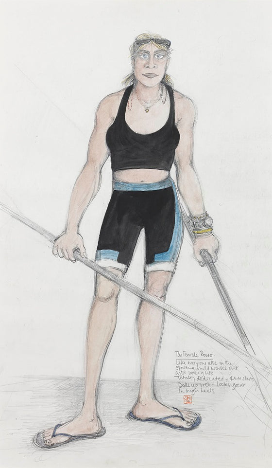 The Female Rower