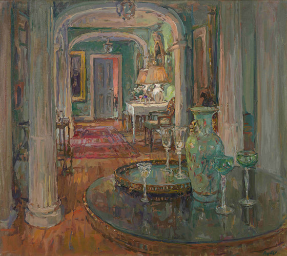 Pillared Hallway