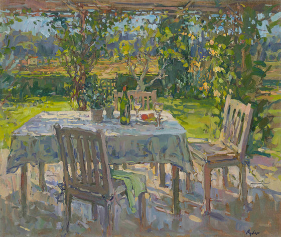 Terrace Table, Mas des Vignes