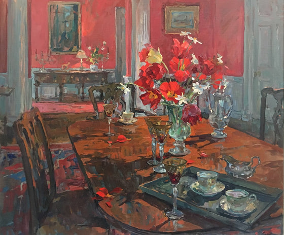 The Table in the Red Dining Room