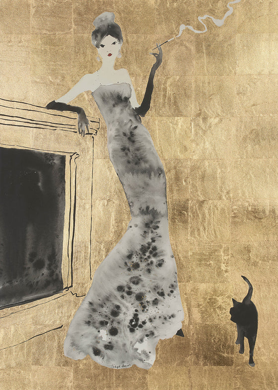 The Smoking Lady and Her Lucky Cat