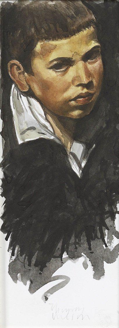 The Young Boy (Study from Velazquez)