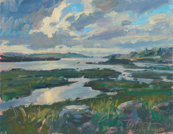 Evening Light, Dervaig, Mull