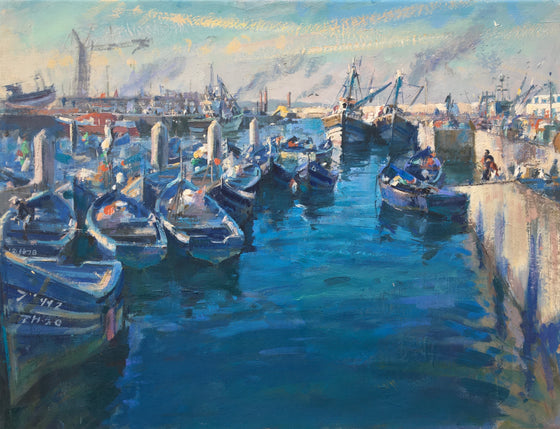 Blue morning, Essaouira