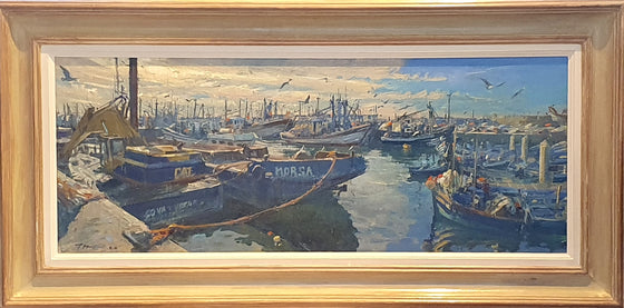 Building the new port, Essaouira