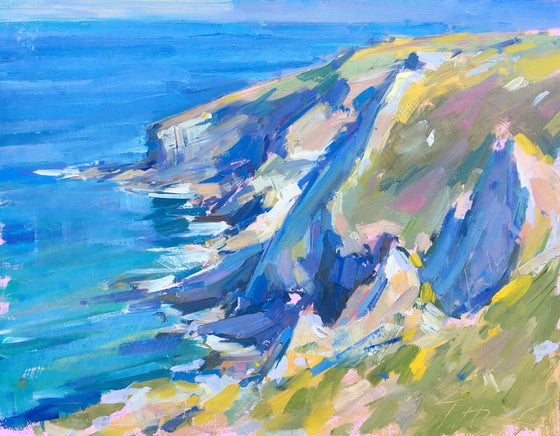 Tom Hoar 'From the Coast Path, Tregardock'