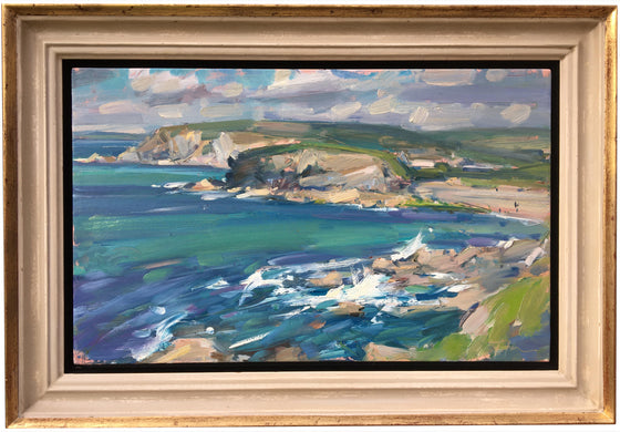 Tom Hoar 'Gunwalloe Church Cove, May'