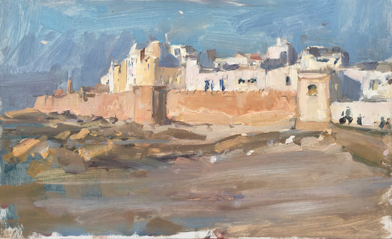 Study of city walls, Essaouira