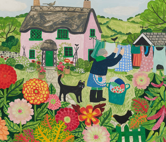 Washing Day at the Cottage