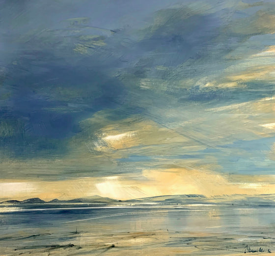 Zarina Stewart Clark Contemporary Scottish Artist 'Isle of Gigha' 