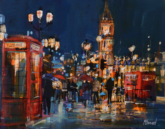 Mike Bernard Evening Rush Hour, Westminster
