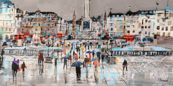 April Showers, Trafalgar Square