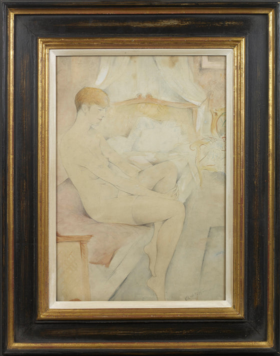 Nude Study in a Bedroom