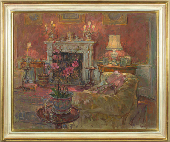 Susan Ryder Morning Room with Orchid